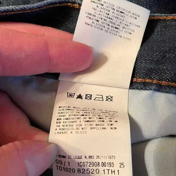 Men's Just Cavalli Boot Cut Jeans Size 42 x 34 - Picture 8 of 8